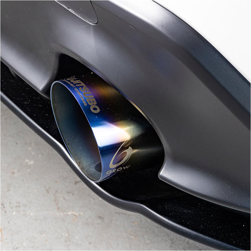 GR86 GROW Design x FUJITSUBO cat back exhaust muffler system