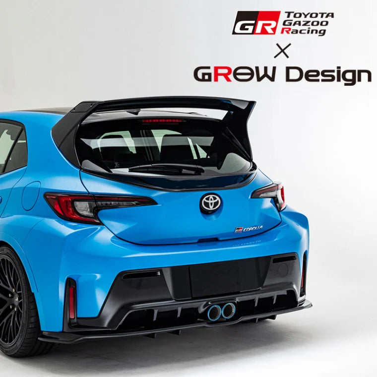 GR Carolla GR TOYOTA Gazoo Racing × GROW Design Rear Diffuser 2023-2024