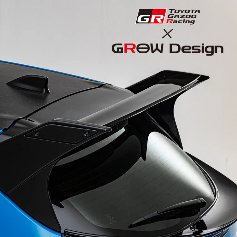 GR Carolla Gazoo Racing × GROW Design Rear FRP Hatch Spoiler 2023+