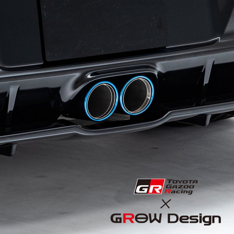 GR Carolla GROW Design×FGK cat back exhaust muffler system 2023-2024