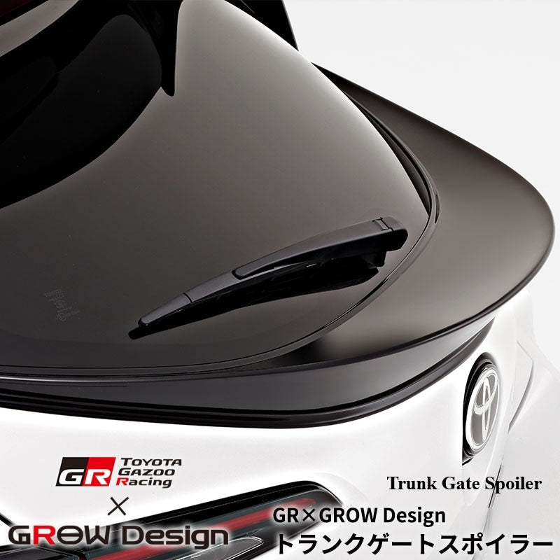GR Carolla GR TOYOTA Gazoo Racing × GROW Design Trunk Lip Spoiler 2025+