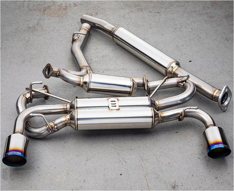 GR86 GROW Design x FUJITSUBO cat back exhaust muffler system