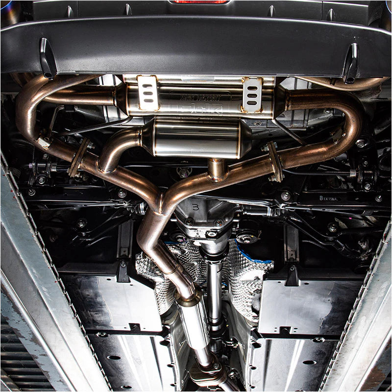 GR86 GROW Design x FUJITSUBO cat back exhaust muffler system